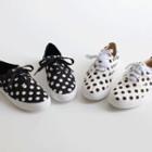 Round-toe Polka-dot Sneakers