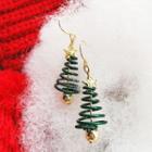 Christmas Tree Alloy Dangle Earring
