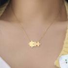 Puzzle Necklace Gold - One Size