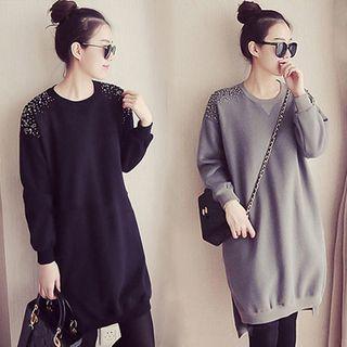 Embellished Sweat Dress