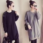 Embellished Sweat Dress