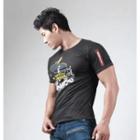 Gorilla Print Muscle-fit T-shirt