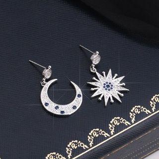 Sun And Moon Earrings