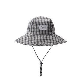 Applique Plaid Sun Hat