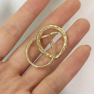 Crinkled Ring Gold - One Size