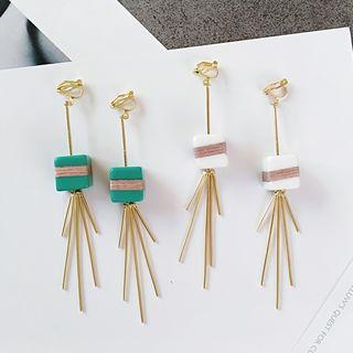 Cubic Dangling Earring