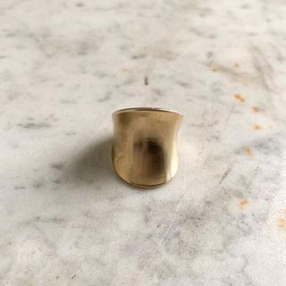 Curved Statement Ring