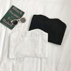 Tweed Tube Top