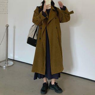 Lapel Medium Long Trench Coat