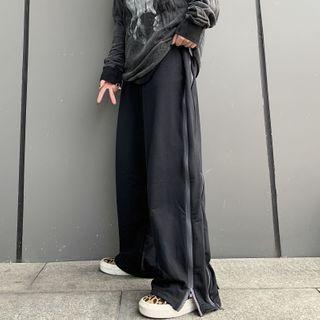 Zip-detail Pants