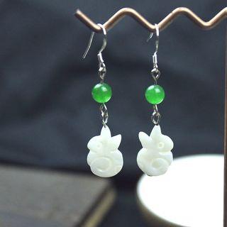 Rabbit Drop Earrings