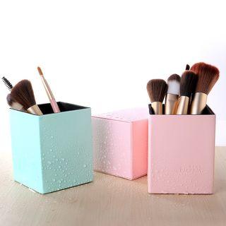 Faux Leather Makeup Brush Case