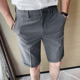 Embroidered Dress Shorts
