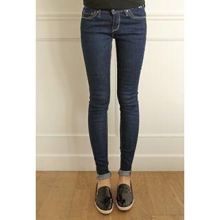 Stitch-detail Skinny Jeans