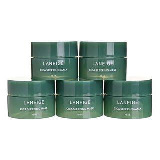 Laneige - Cica Sleeping Mask Mini Set 5 Pcs 10ml X 5 Pcs