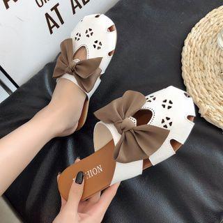 Floral Cutout Mules
