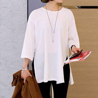 3/4-sleeve Silt-side T-shirt