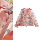 Floral Organza Blouse