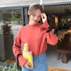 Bell Sleeve Bow-accent Sweater