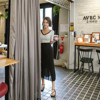 H-line Long Skirt