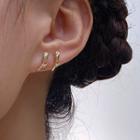 Tulip Stud Earring 1 Pair - Gold - One Size