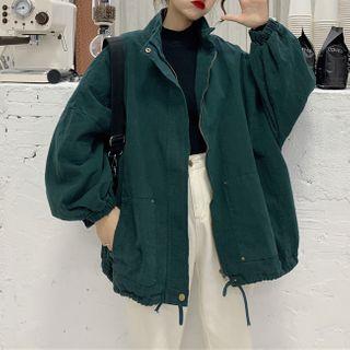 Drawcord Hem Jacket