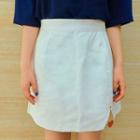 Heart-detail Mini Skirt