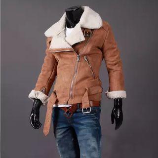 Shearling Zip Jacket