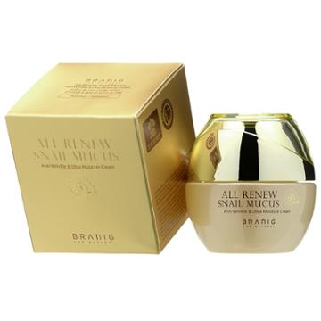 Branig - All Renew Snail Mucus Anti-wrinkle And Ultra Moisture Cream 50g