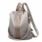 Nylon Wide Strap Accent Backpack