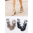 Faux-suede Gladiator Sandals