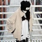 Double-sided Fleece Baseball Jacket