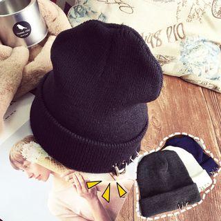 Studded Hoop Beanie