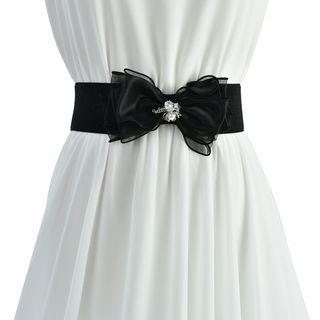 Lace Bow Corset Belt