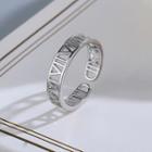 Cut-out Ring Silver - One Size