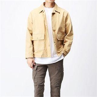 Dual-pocket Boxy Jacket