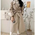 Belted Trench Coat One Size