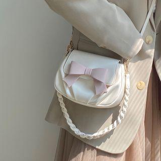 Bow Shoulder Bag Off-white - One Size