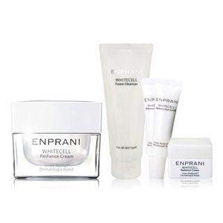 Enprani - White Cell Set: Raidance Cream 50ml + Foam Cleanser + Melanin Out Serum X 2 + Cream