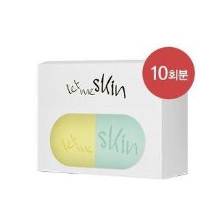 Let Me Skin - Ultra H2o Modeling Mask Refill Set - 4 Types Green
