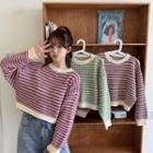 Zigzag Striped Sweater