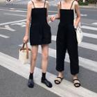 Plain Strappy Jumpsuit / Playsuit