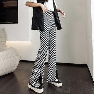 Pattern Flared Pants