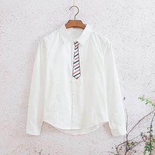 Tie Print Shirt