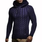Hooded Turtleneck Sweater