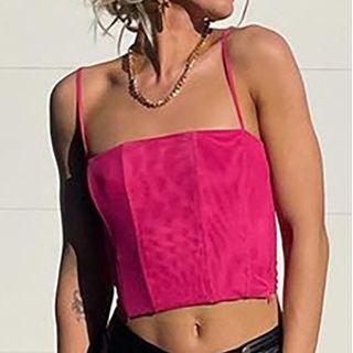 Plain Print Camisole Top