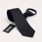Pre-tied Neck Tie (7cm) Black - One Size