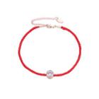 Rhinestone Anklet 01-10303 - Red - One Size