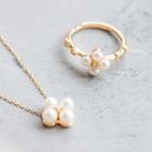 Freshwater Pearl Pendant Necklace / Ring
