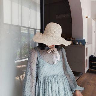 Lace Straw Hat